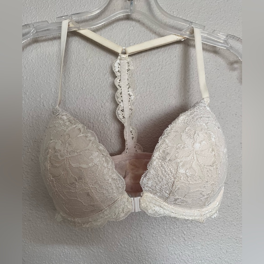 Pink bra